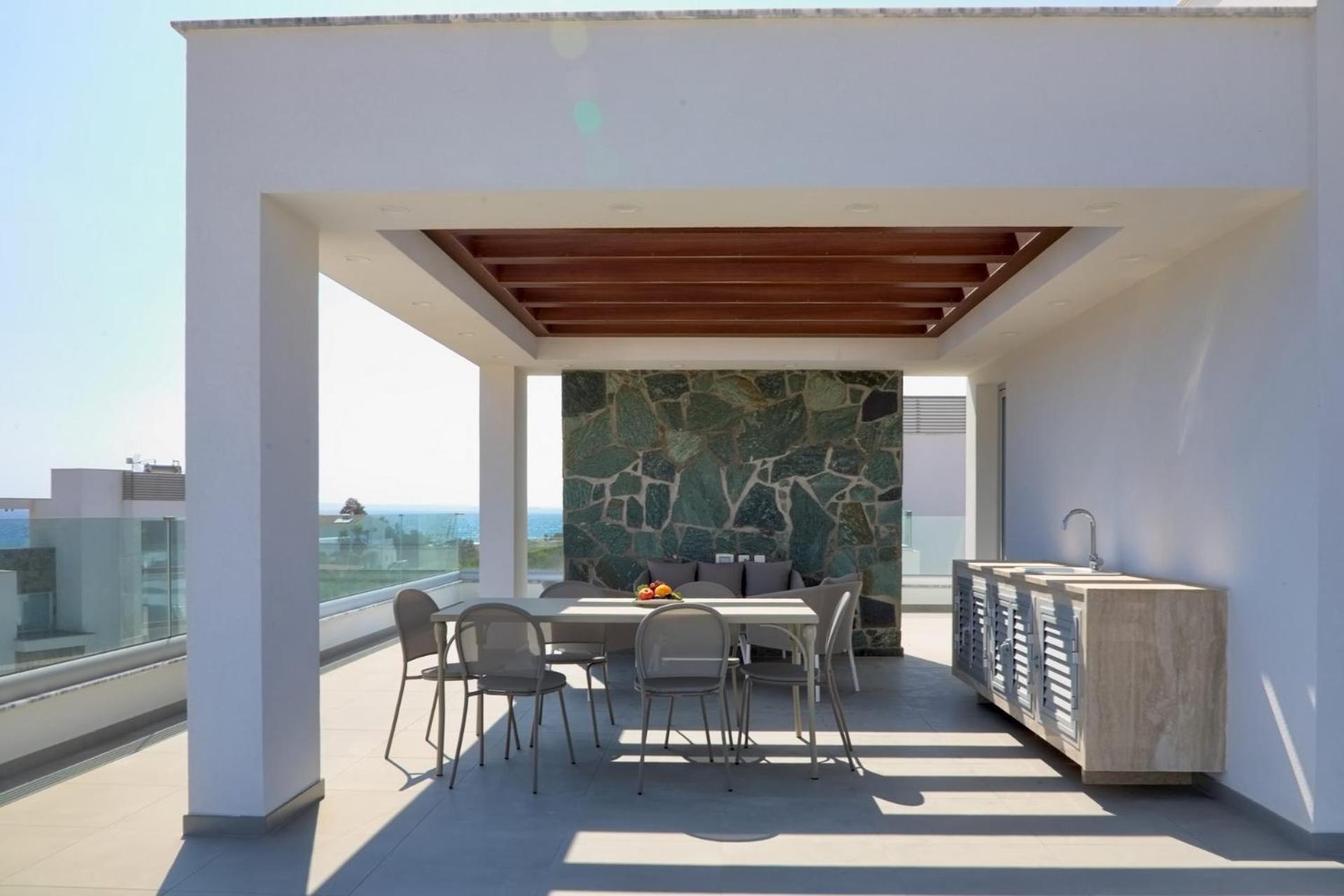 Beachfront Luxury Villa Idania 圣纳帕 外观 照片