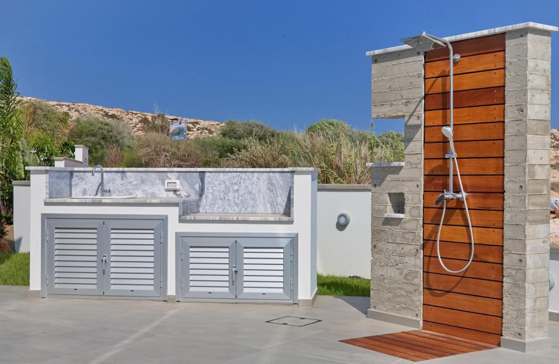 Beachfront Luxury Villa Idania 圣纳帕 外观 照片