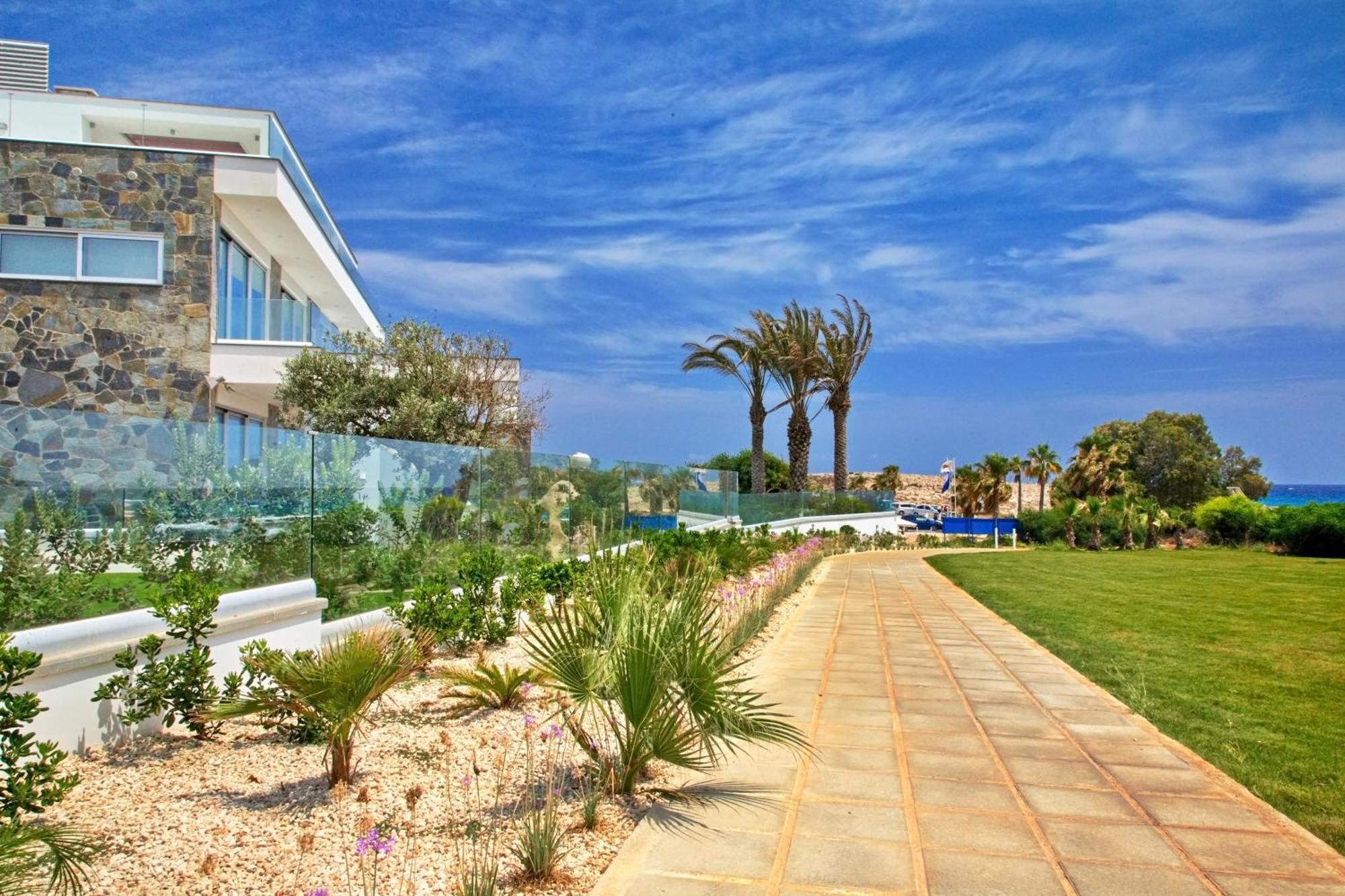 Beachfront Luxury Villa Idania 圣纳帕 外观 照片