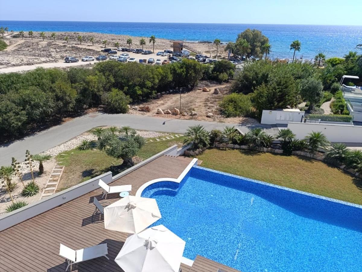 Beachfront Luxury Villa Idania 圣纳帕 外观 照片