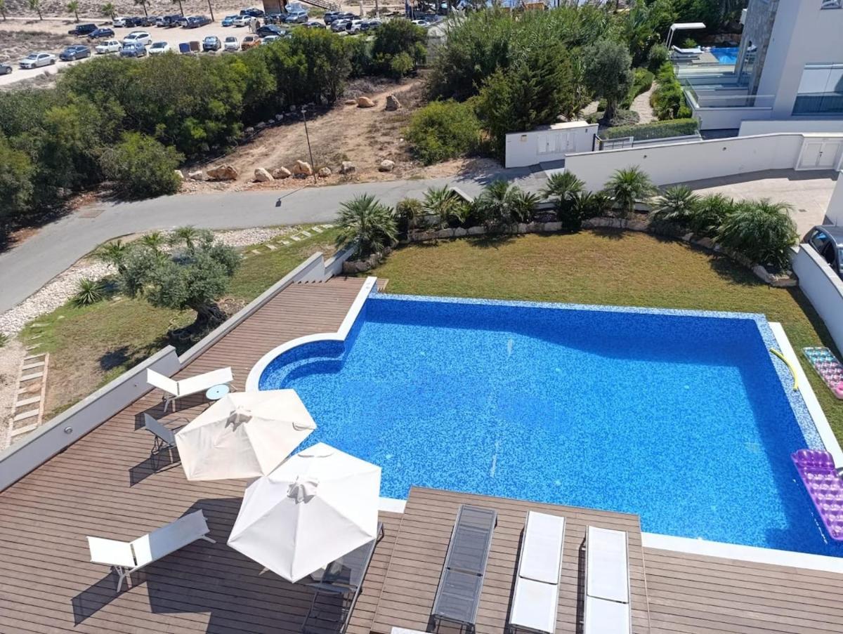Beachfront Luxury Villa Idania 圣纳帕 外观 照片