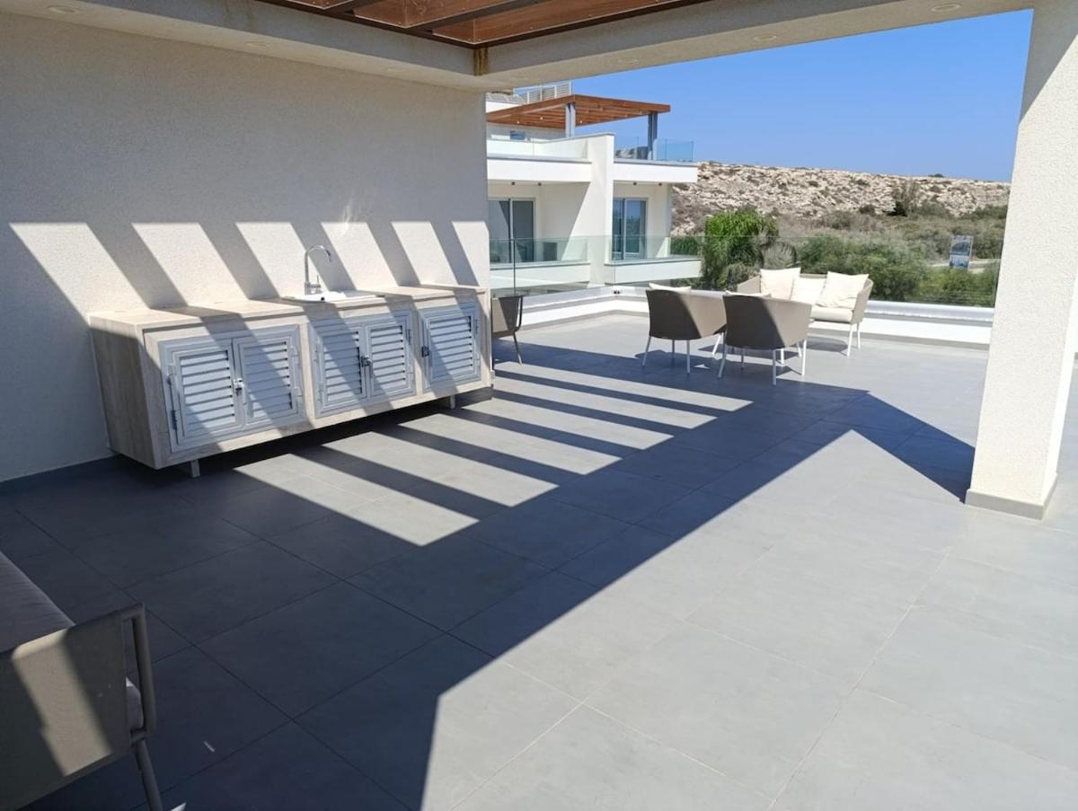 Beachfront Luxury Villa Idania 圣纳帕 外观 照片