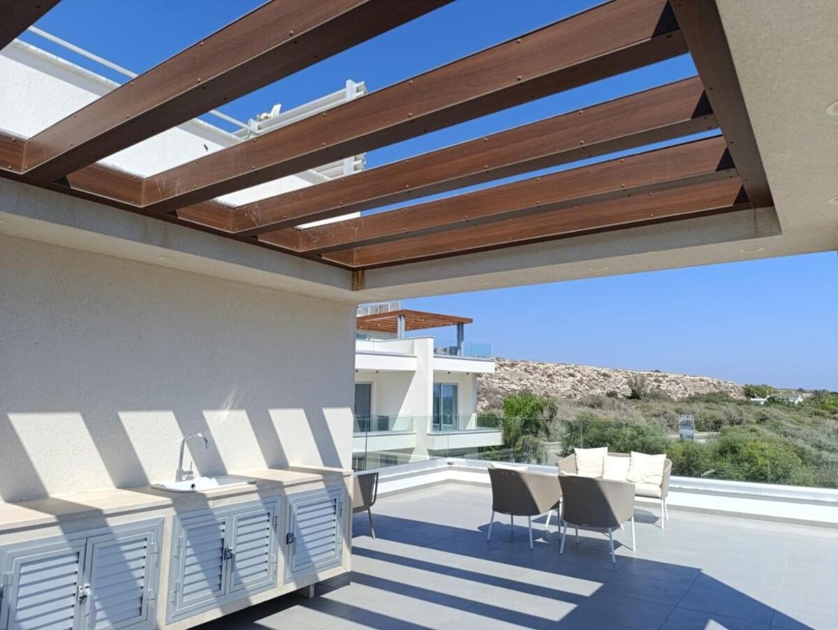 Beachfront Luxury Villa Idania 圣纳帕 外观 照片