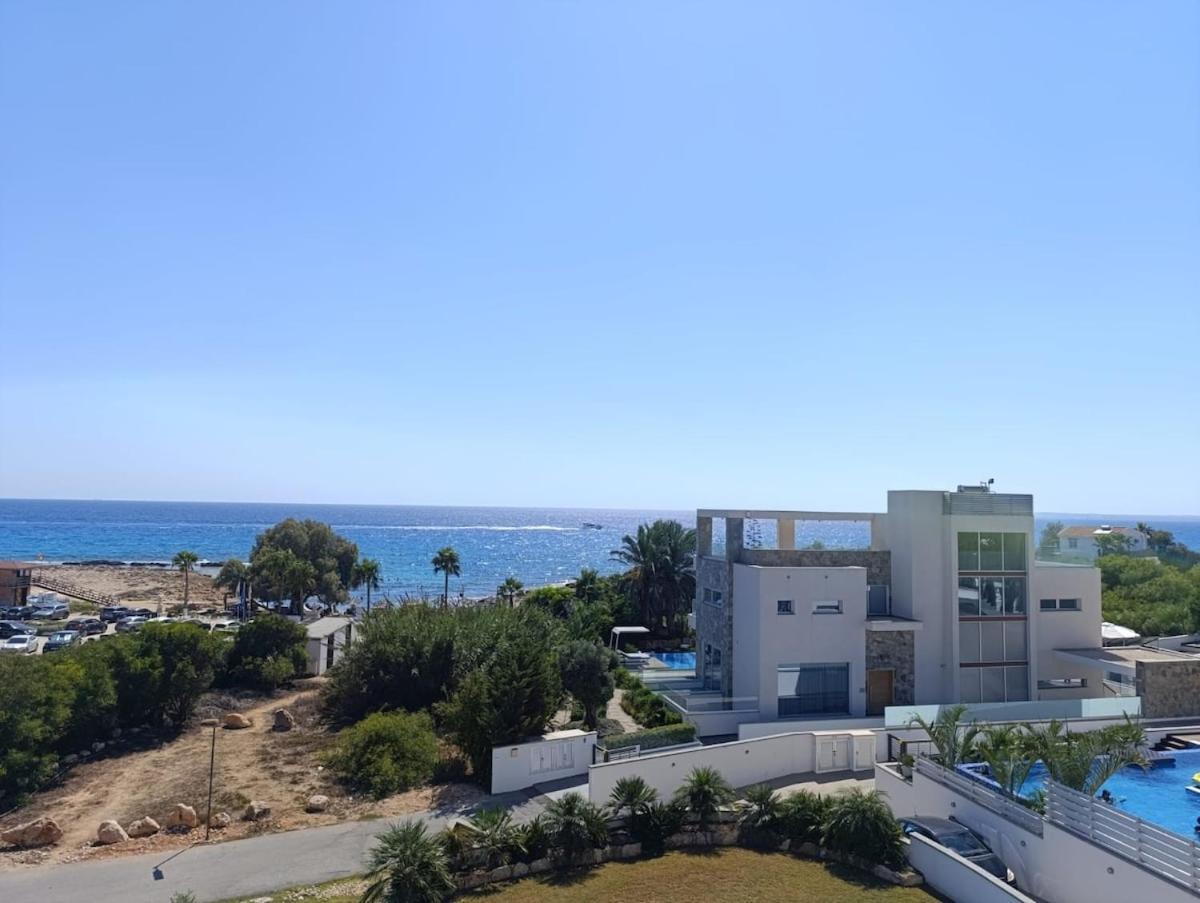 Beachfront Luxury Villa Idania 圣纳帕 外观 照片