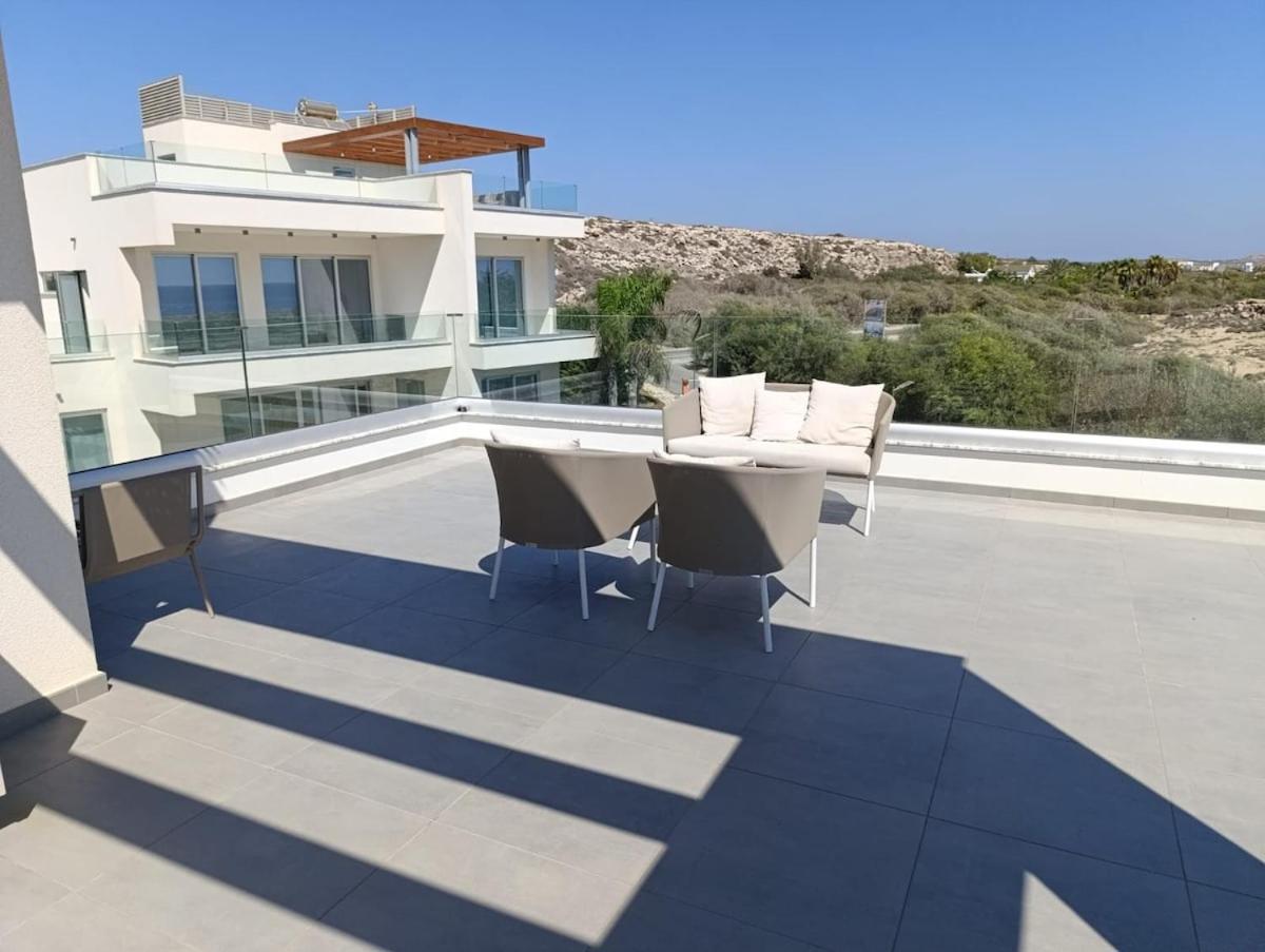 Beachfront Luxury Villa Idania 圣纳帕 外观 照片